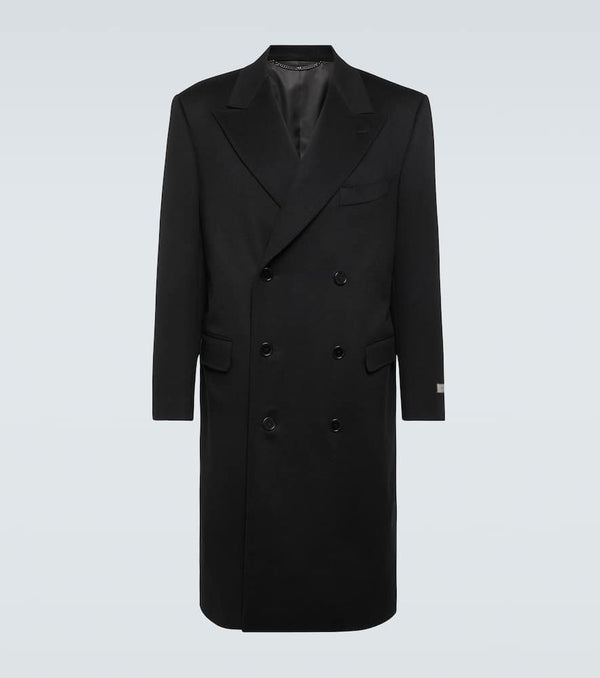 Canali Wool and cashmere overcoat