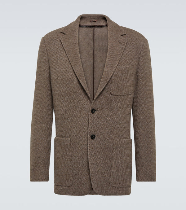 Canali Wool and cashmere blazer