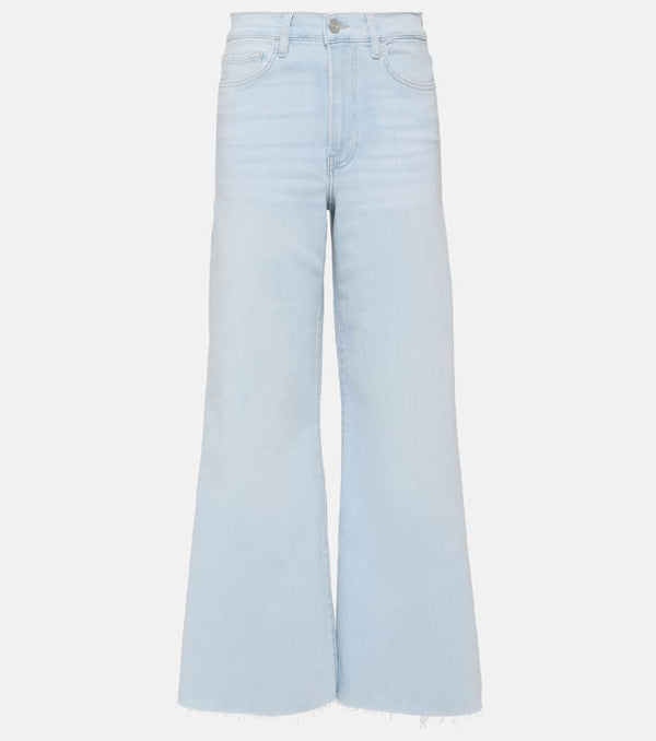 Frame Le Palazzo cropped wide-leg jeans