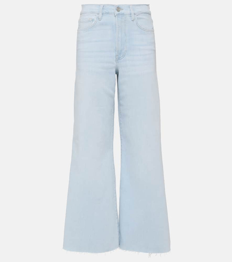 Frame Le Palazzo cropped wide-leg jeans