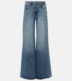 7 For All Mankind Willow mid-rise wide-leg jeans