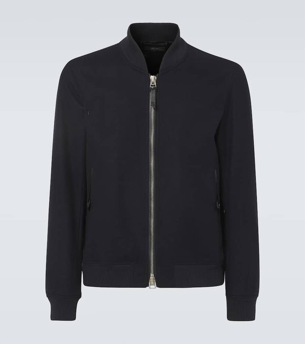 Tom Ford Wool felt bomber jacket