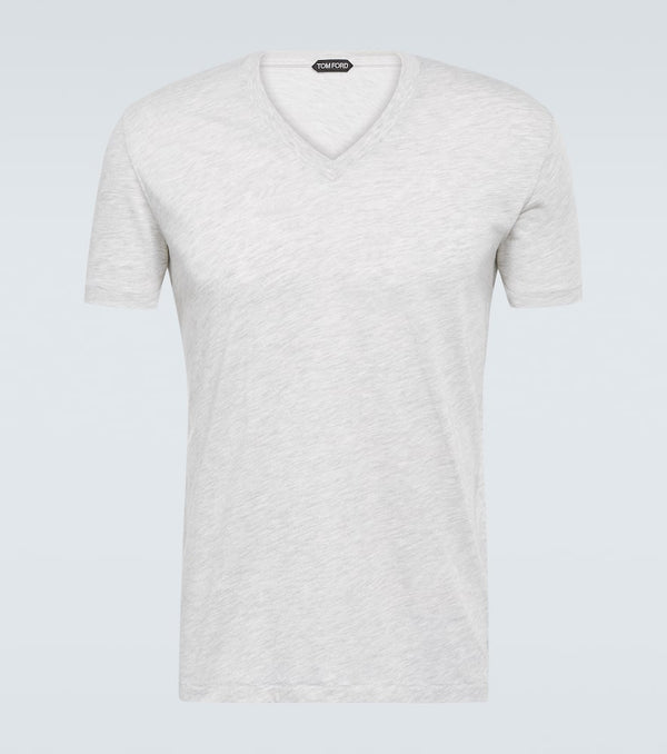 Tom Ford Cotton-blend jersey T-shirt