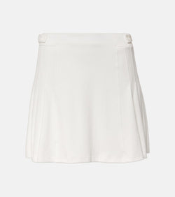 The Upside Pasadena Cher pleated cotton miniskirt