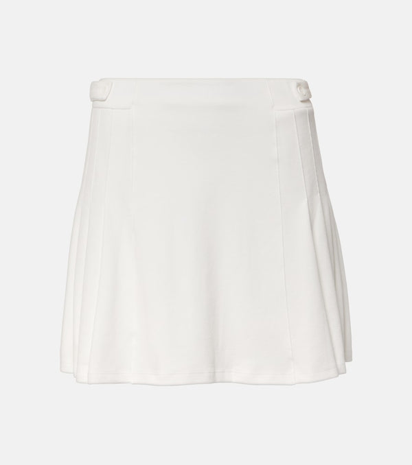 The Upside Pasadena Cher pleated cotton miniskirt