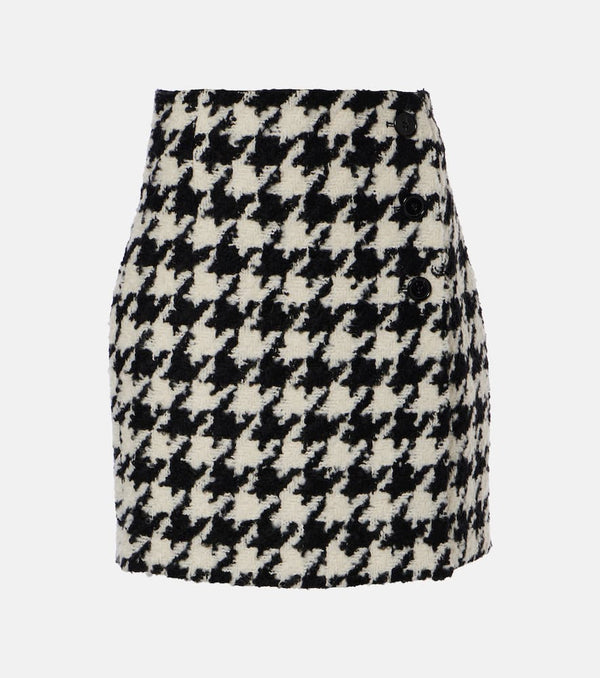 Nina Ricci Houndstooth miniskirt