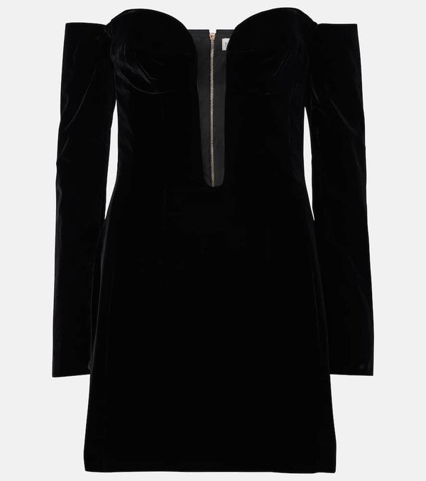 Nina Ricci Off-shoulder corset dress