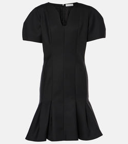 Nina Ricci Wool gabardine midi dress