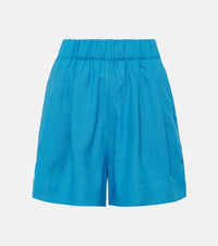 Asceno Zurich linen Bermuda shorts