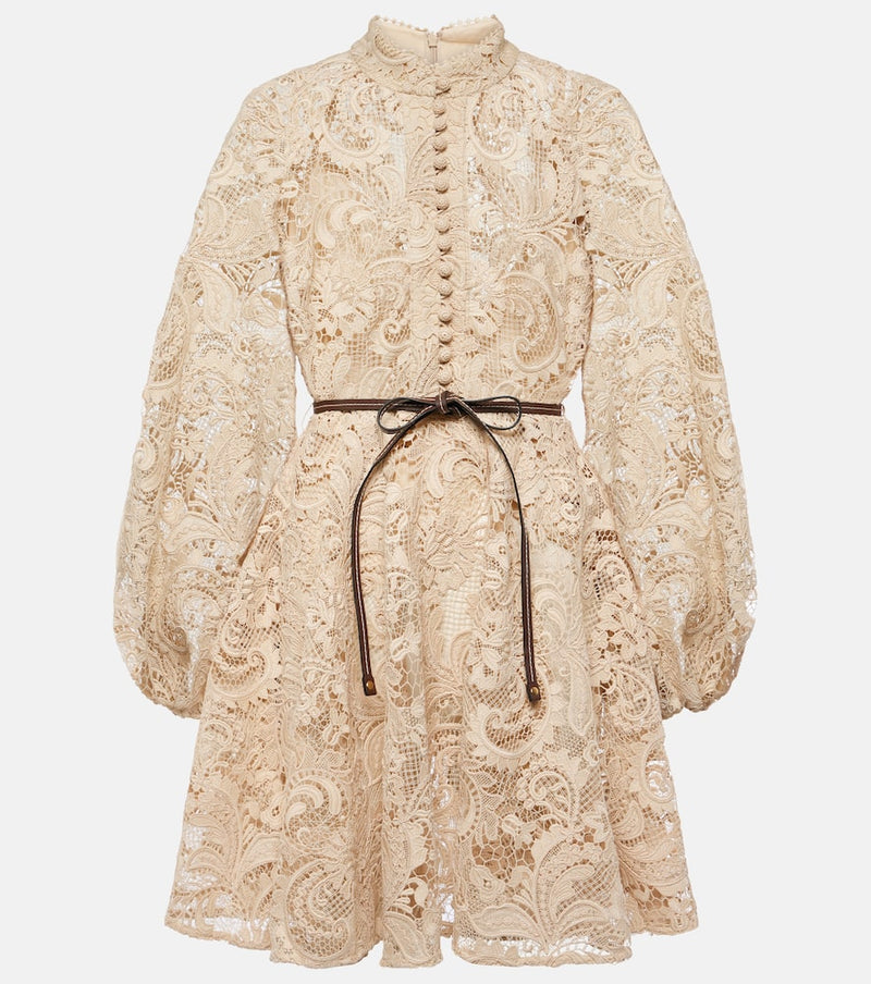 Zimmermann Waverly lace minidress