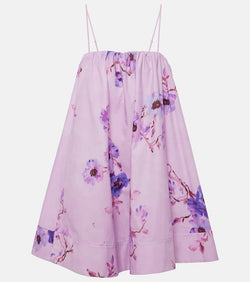 Zimmermann Lightburst floral cotton minidress