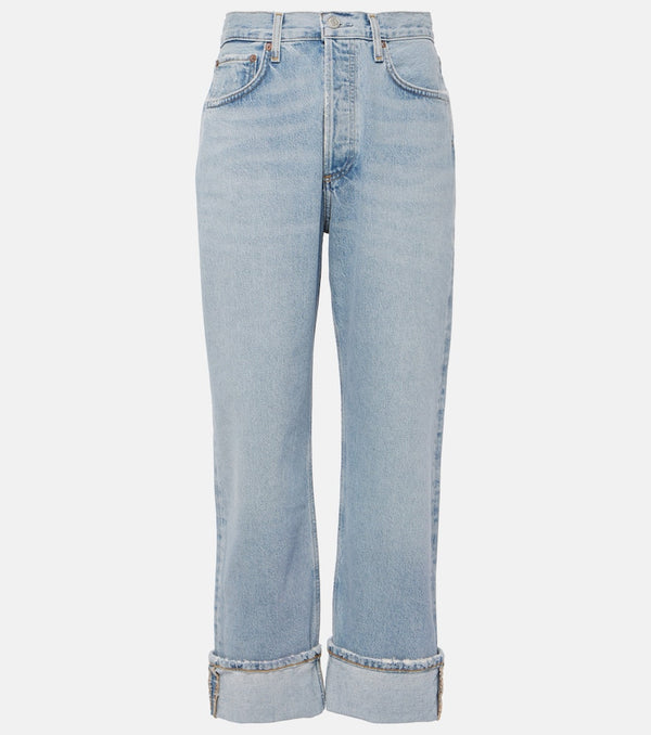 Agolde Fran mid-rise straight jeans