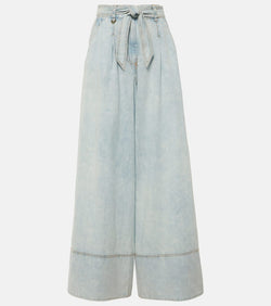 Zimmermann High-rise wide-leg jeans