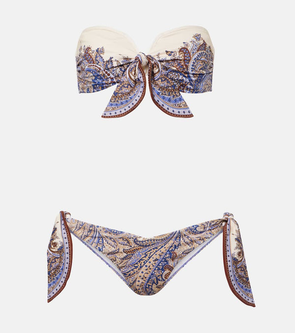 Zimmermann Ottie paisley bikini