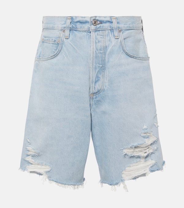 Citizens of Humanity Ayla distressed denim shorts