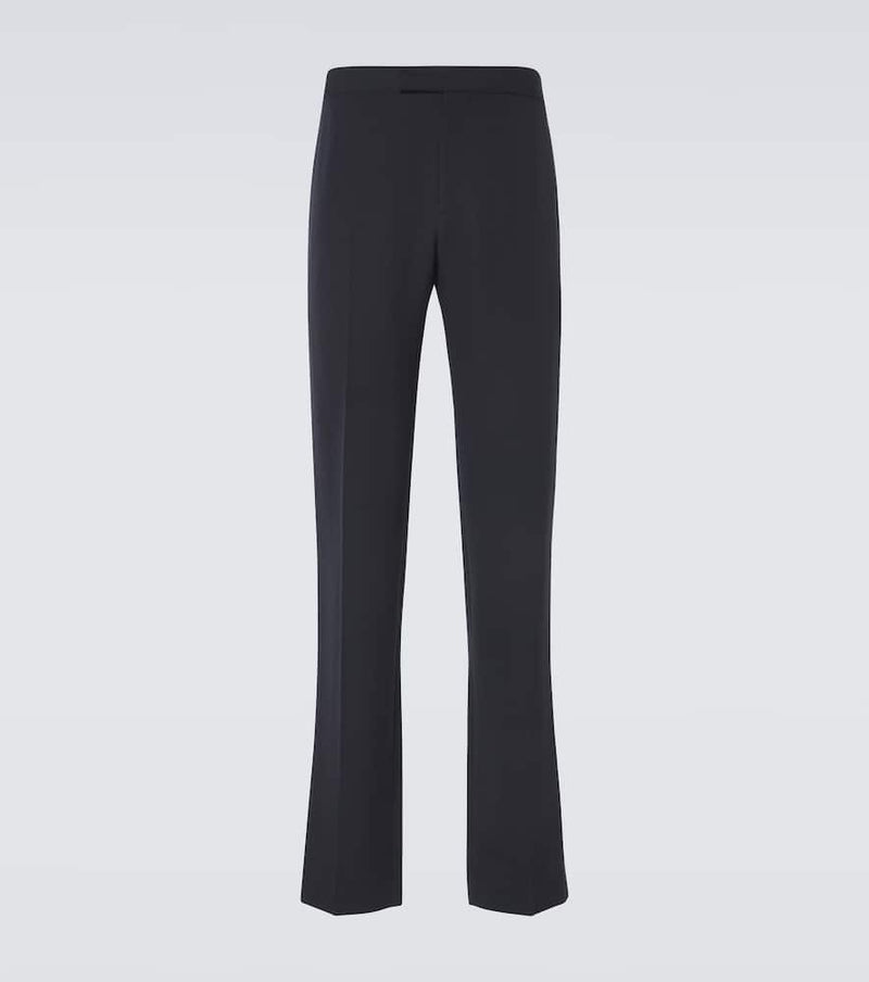 The Row Rivo pleated cotton suit pants