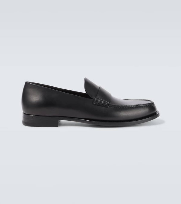 The Row Novus leather loafers