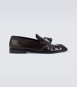 The Row Classic leather loafers