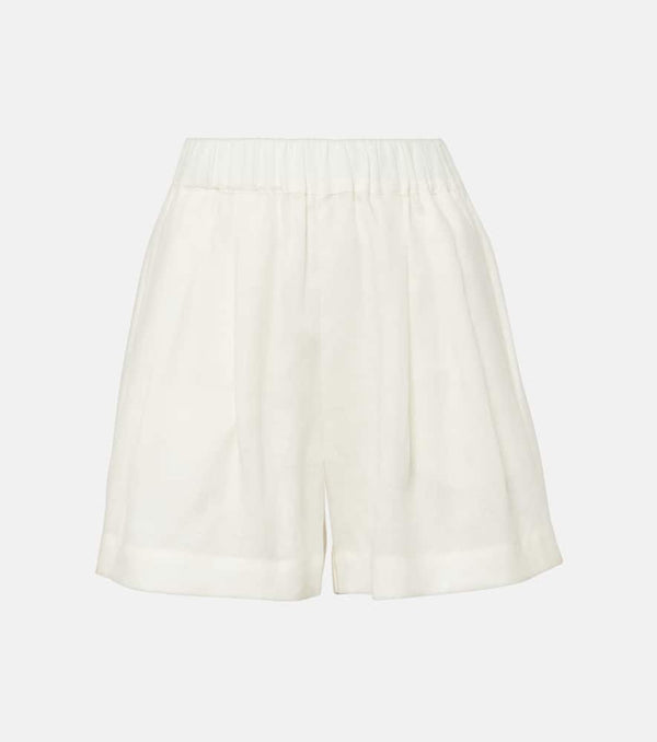 Asceno Zurich linen shorts