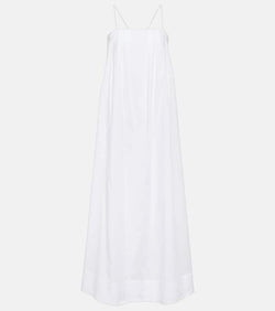 Asceno Heather cotton batiste maxi dress