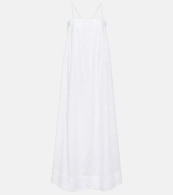 Asceno Heather cotton batiste maxi dress