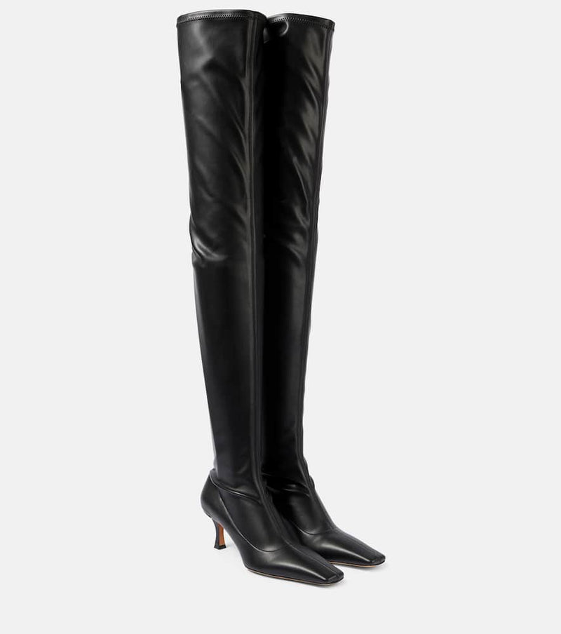 Proenza Schouler Faux leather over-the-knee boots