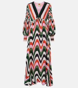 Farm Rio Printed maxi dress