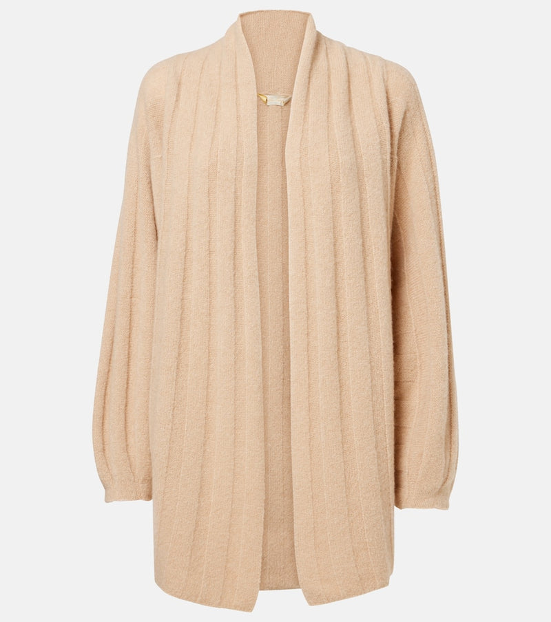 Loro Piana Cocooning cashmere and silk bouclé cardigan