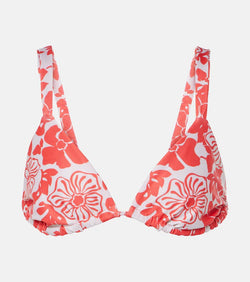 Faithfull Mary floral bikini top