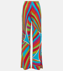 Pucci Iride printed straight pants