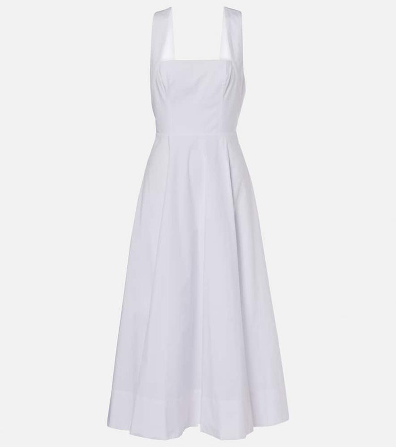 Staud Teresa cotton midi dress