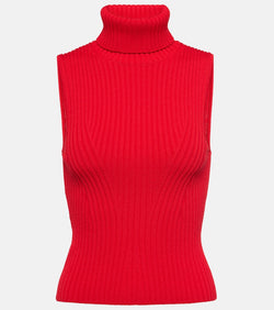 Staud Callum ribbed-knit top