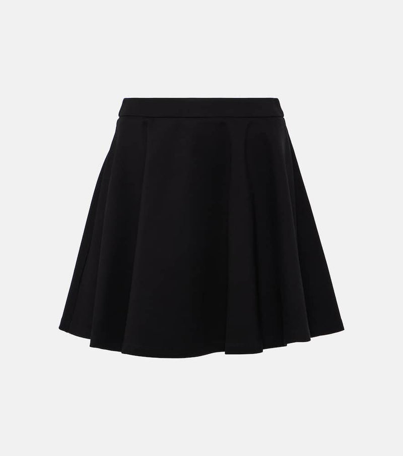 Staud Stacy pleated miniskirt