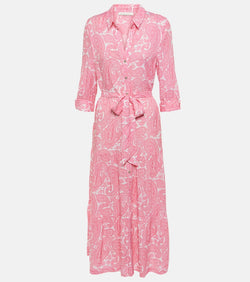 Heidi Klein Ischia paisley shirt dress