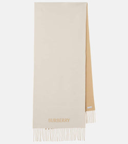 Burberry EKD jacquard cashmere scarf