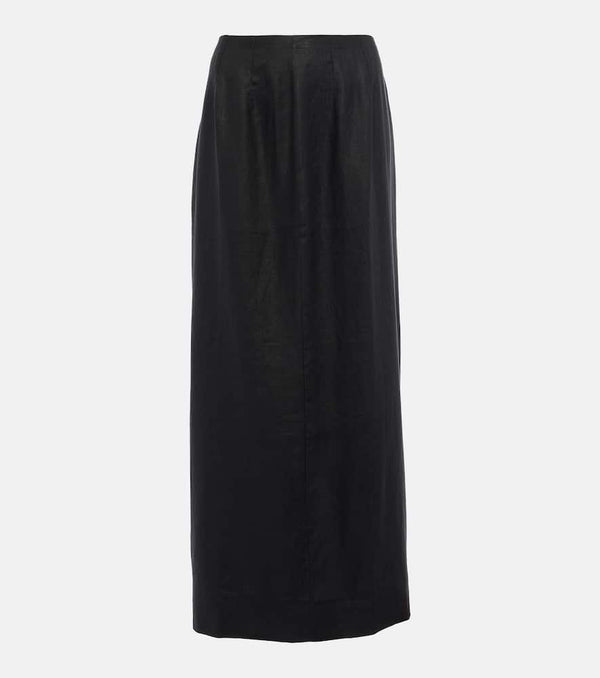 Faithfull Soleil linen maxi skirt