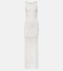 Faithfull Maceio fringed cotton minidress