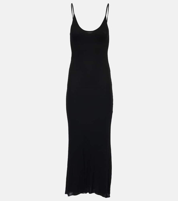 Khaite Leesal jersey midi dress