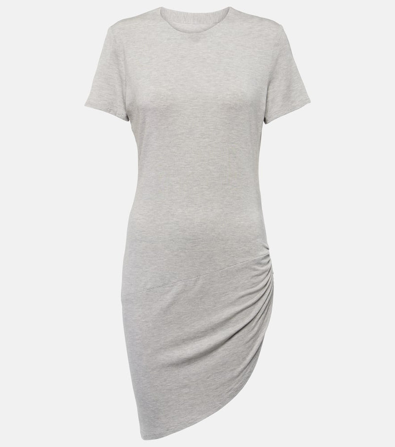 Norma Kamali Ruched jersey minidress