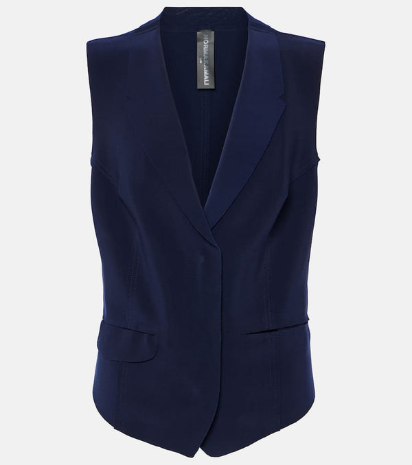 Norma Kamali Single-breasted vest