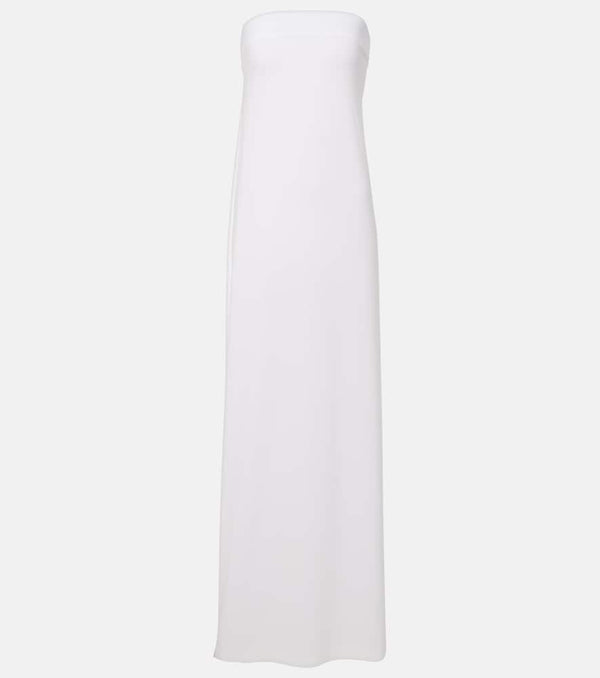 Norma Kamali Strapless jersey gown