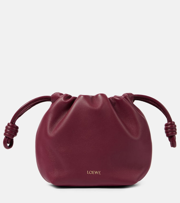 Loewe Flamenco Mini leather shoulder bag