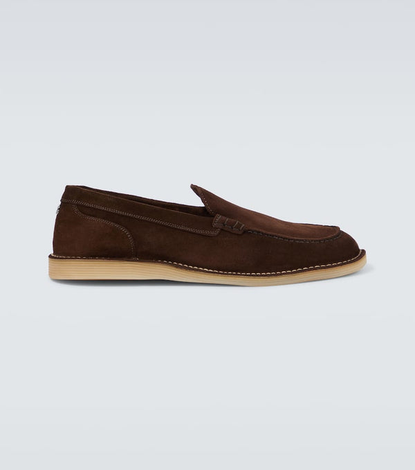 Dolce & Gabbana New Florio Ideal suede loafers