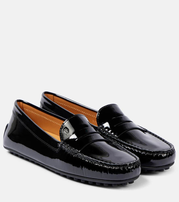 Tod's City Gommino patent leather moccasins