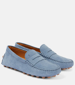 Tod's Gommino Bubble suede loafers