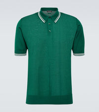 Dolce & Gabbana Silk polo shirt