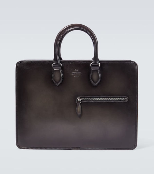 Berluti 2 Jour leather briefcase