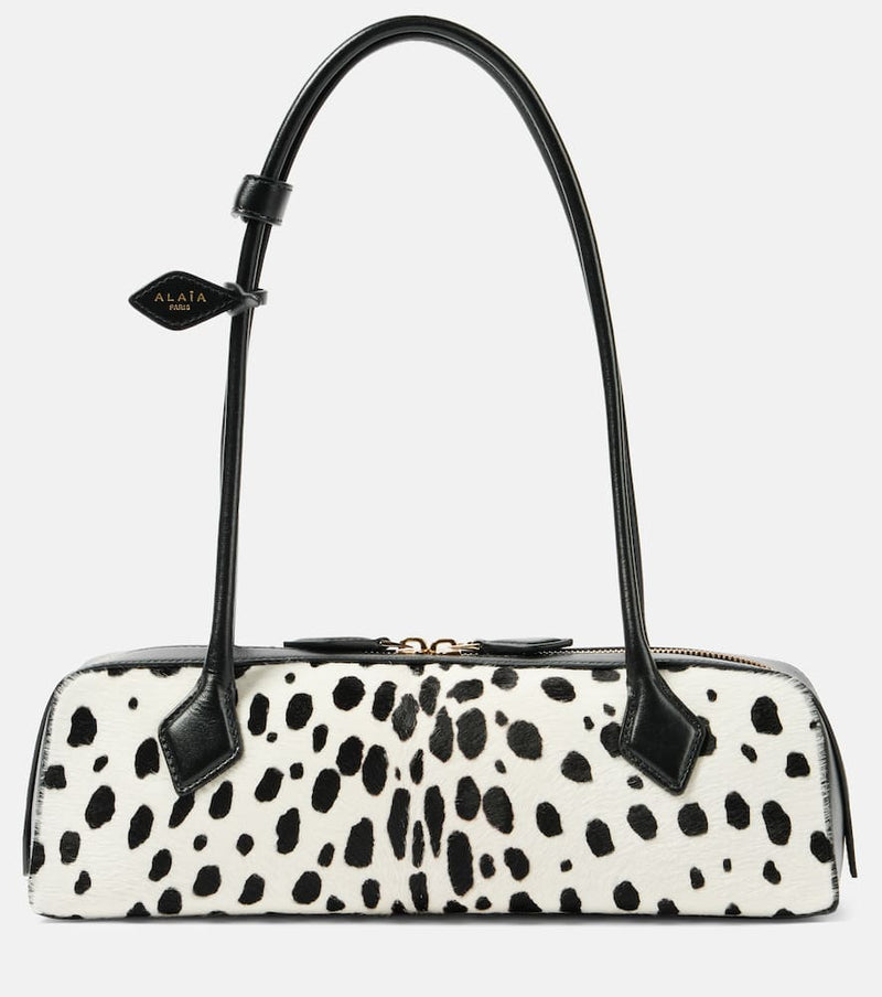 Alaïa Le Teckel Medium calf hair shoulder bag