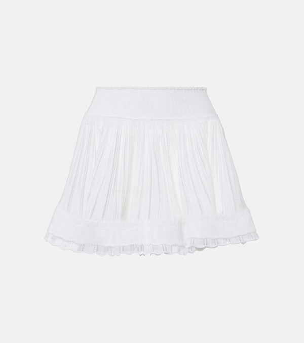 Alaïa Crinoline pleated shorts