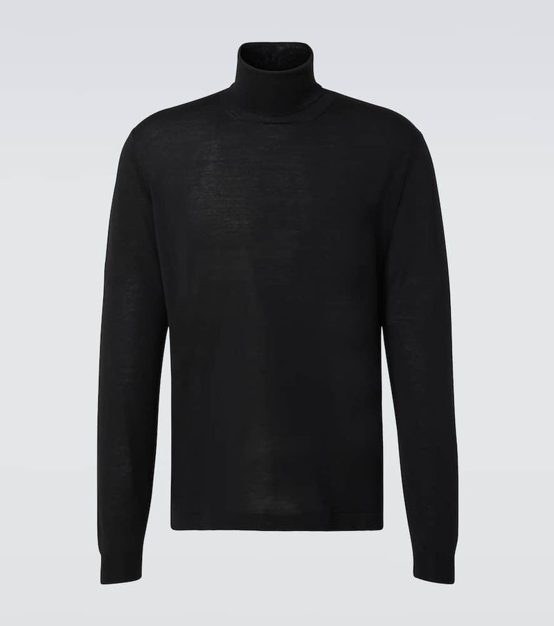 Thom Sweeney Wool turtleneck sweater
